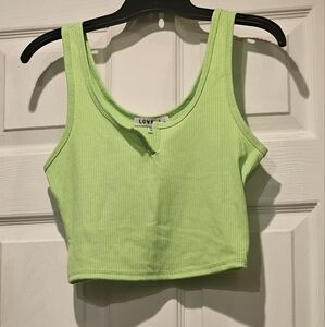 LOVE J CROP TANK TOP